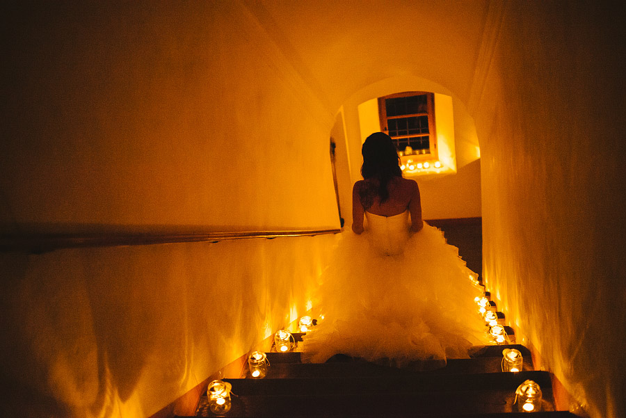 candlelight wedding